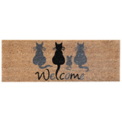 Kokosmatte Cats Welcome, Best.-Nr. 2688 Kokosmatte Cats Welcome