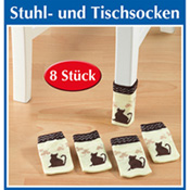 Stuhl- und Tischsocken, Best.-Nr. 2814 Stuhl- und Tischsocken